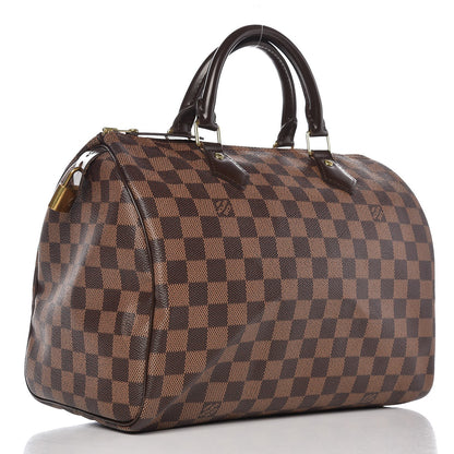 Louis Vuitton Damier Ebene Speedy 30 3 of 7