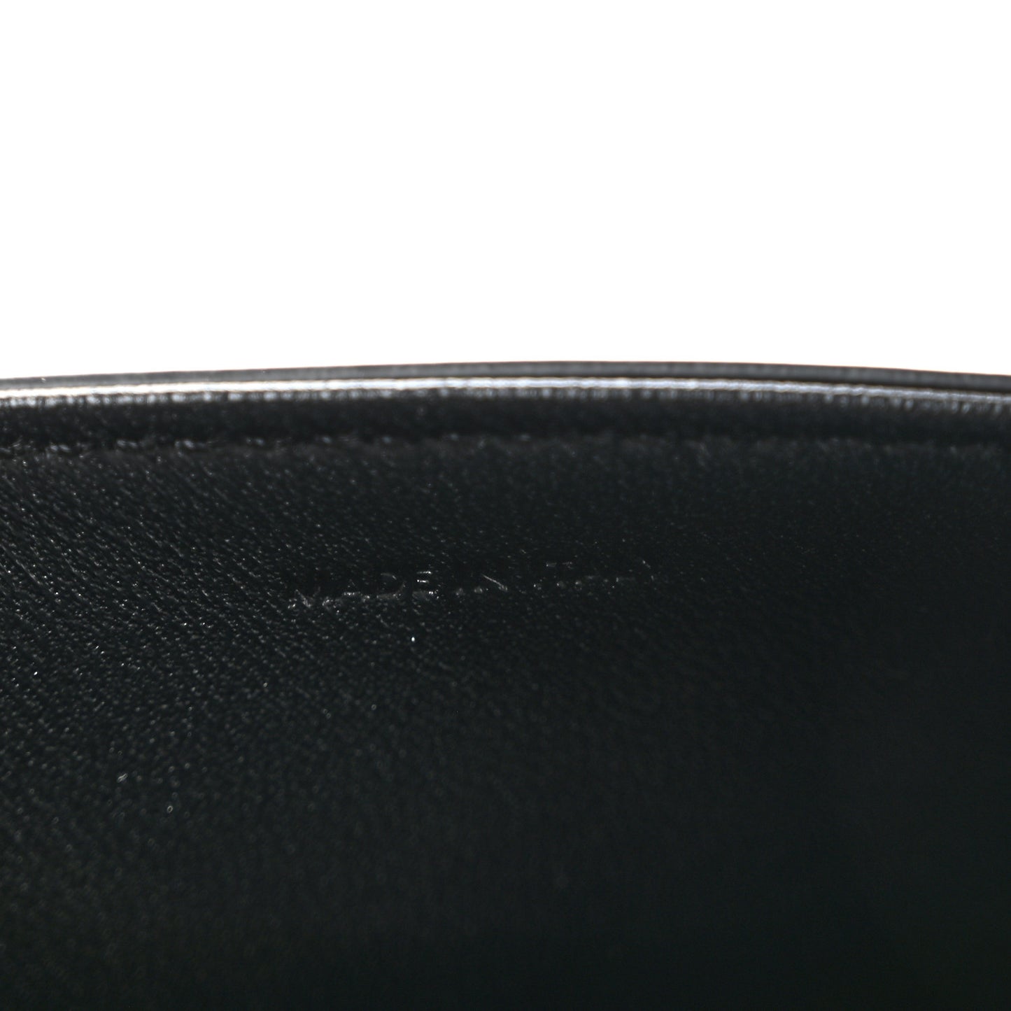 Shiny Calfskin Teen Triomphe Black