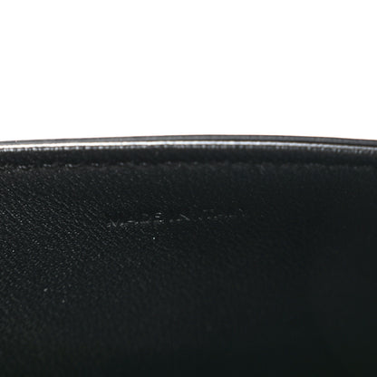 Celine Shiny Calfskin Teen Triomphe Black 6 of 12