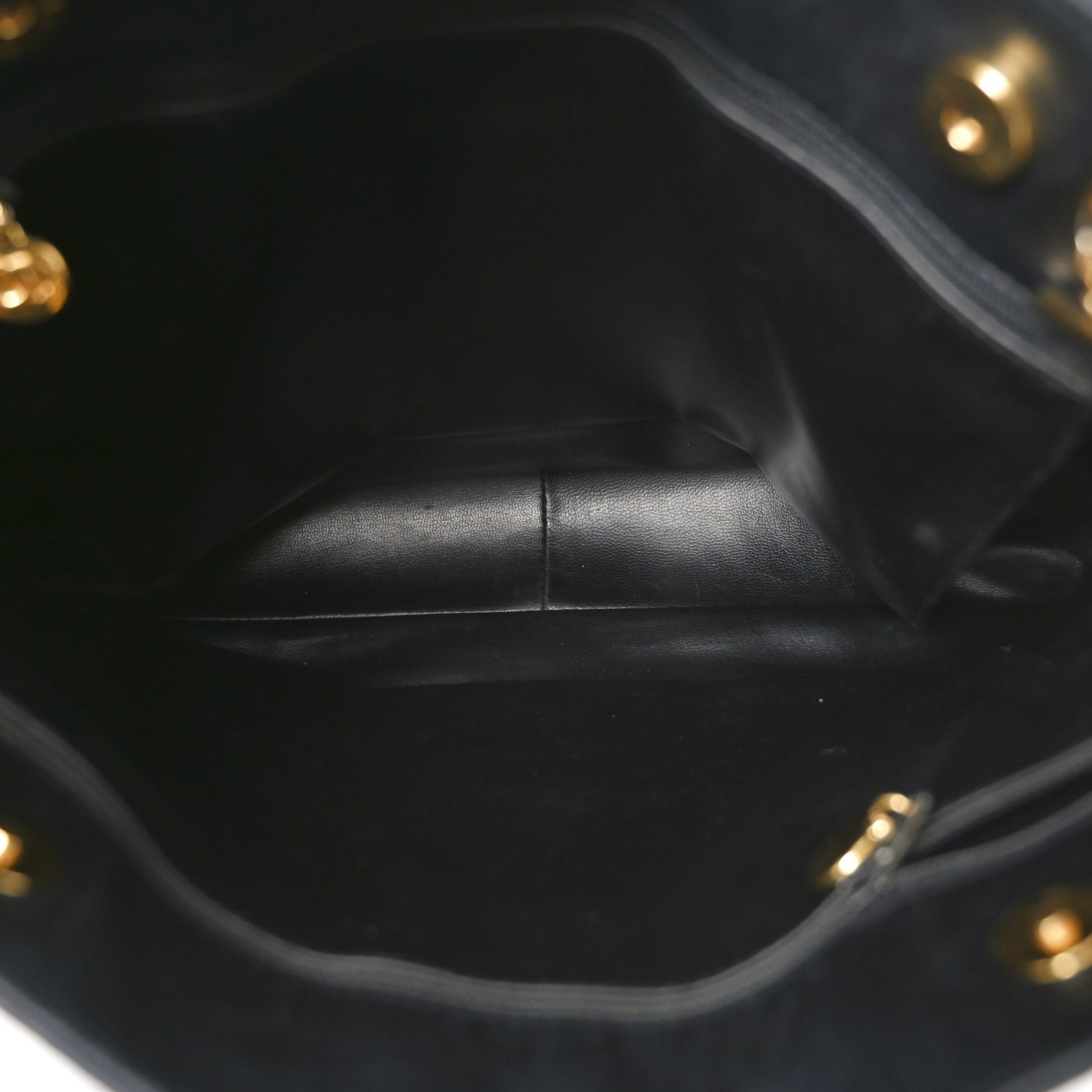 Lambskin CC Shoulder Bag Black