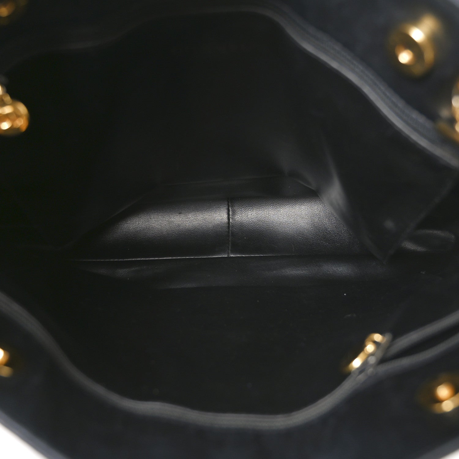 Chanel Lambskin CC Shoulder Bag Black 5 of 9