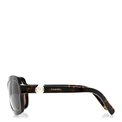 Chanel Acetate Pearl Sunglasses 5132-H-A Tortoise 3 of 7