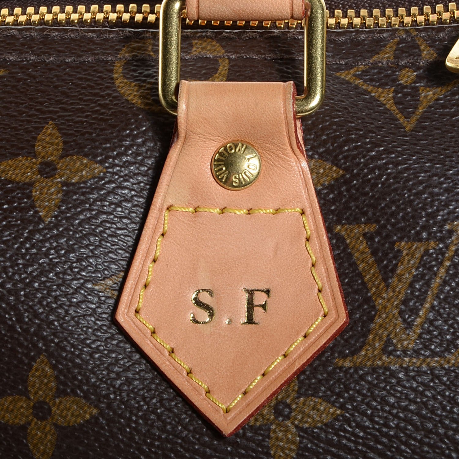 Louis Vuitton Monogram Speedy Bandouliere 25 9 of 9