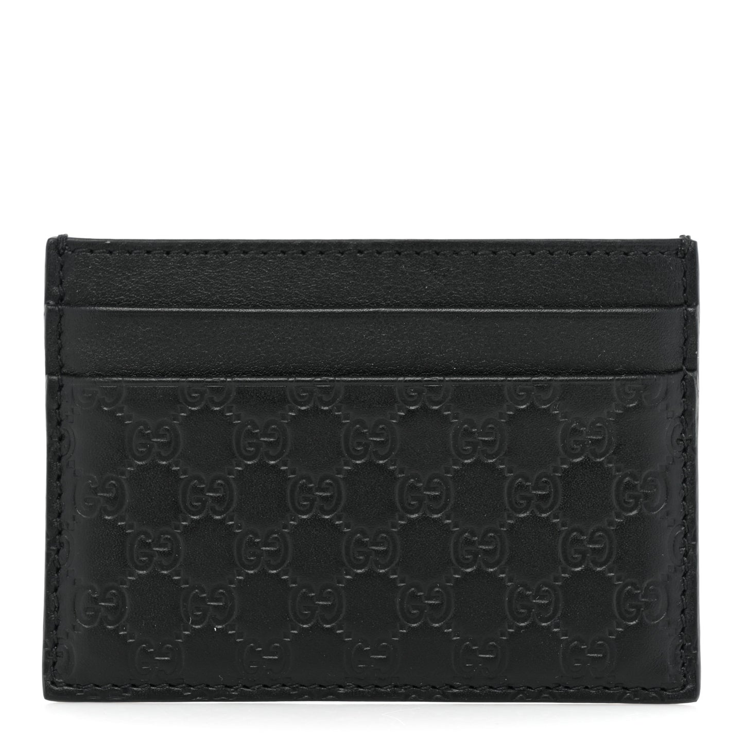 Microguccissima Card Holder Black