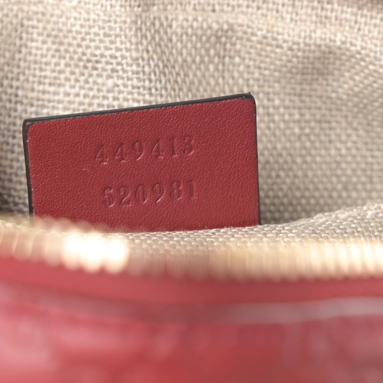 Gucci Microguccissima Mini Bree Messenger Bag Red 7 of 12