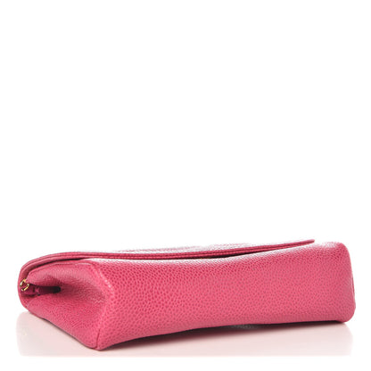 Chanel Caviar Timeless CC Cosmetic Pouch Pink 4 of 8