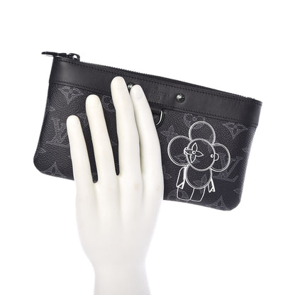 Louis Vuitton Monogram Eclipse Vivienne Pochette Apollo PM 2 of 7