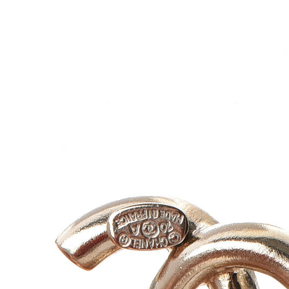 Chanel Crystal CC Dangle Earrings Gold 5 of 8