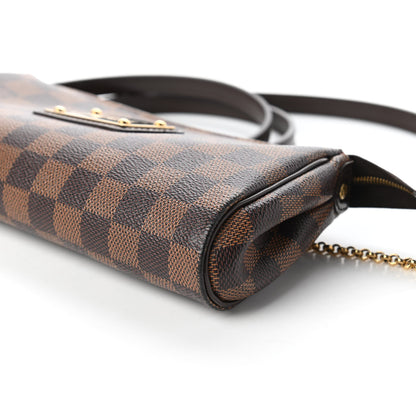 Louis Vuitton Damier Ebene Eva Clutch 7 of 10