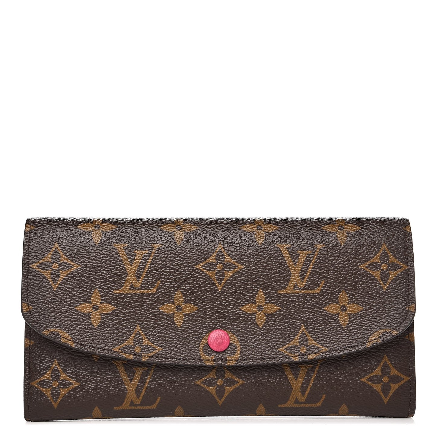 Monogram Emilie Wallet Hot Pink