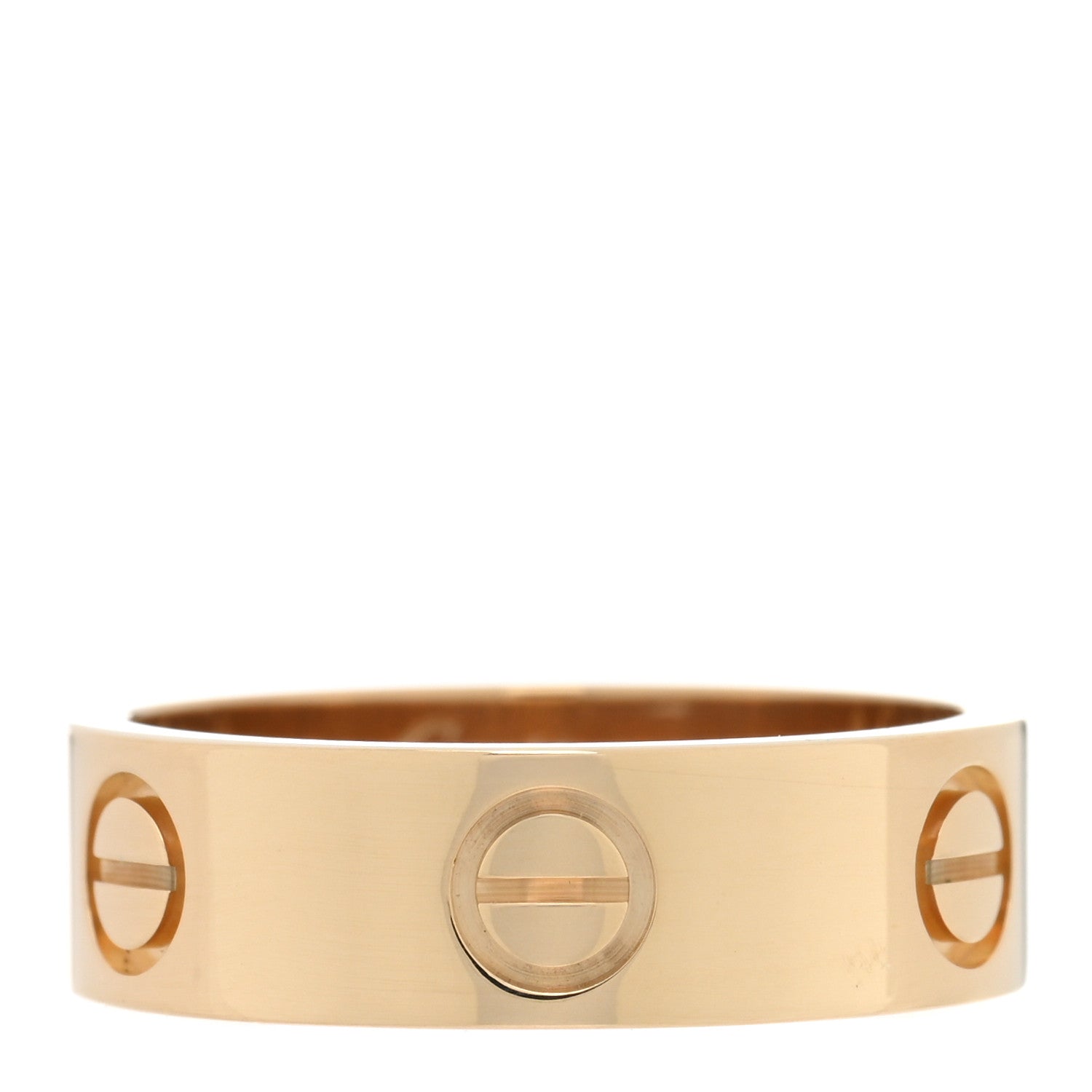 Cartier 18K Yellow Gold 5.5mm LOVE Ring 52 6 1 of 4