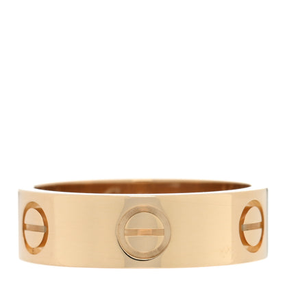 Cartier 18K Yellow Gold 5.5mm LOVE Ring 52 6 1 of 4