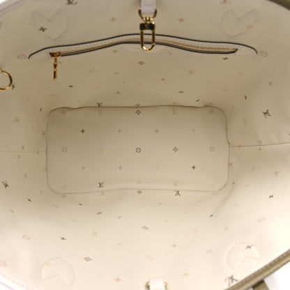 Louis Vuitton Monogram Giant Spring In The City Neverfull MM Sunset Kaki 5 of 9