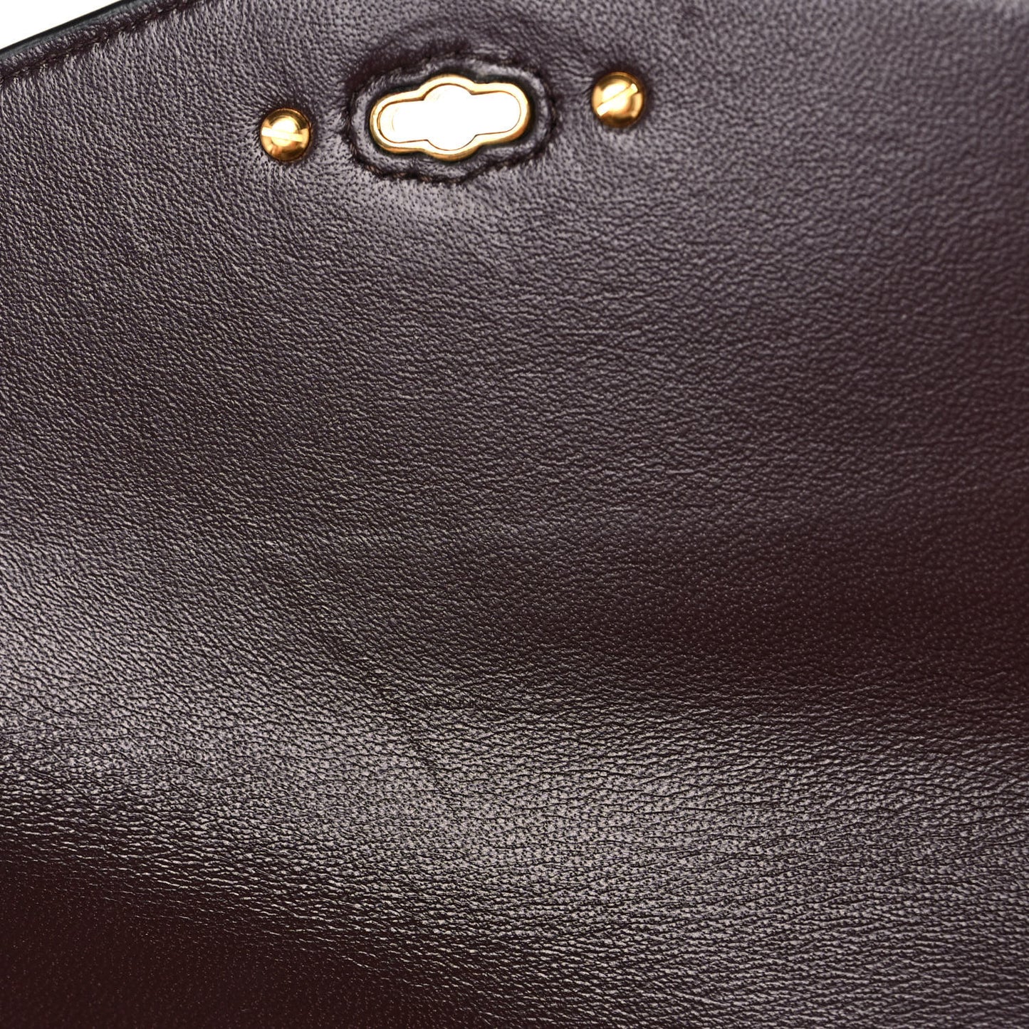 Small Classic Grain Calfskin Small Darley Clay