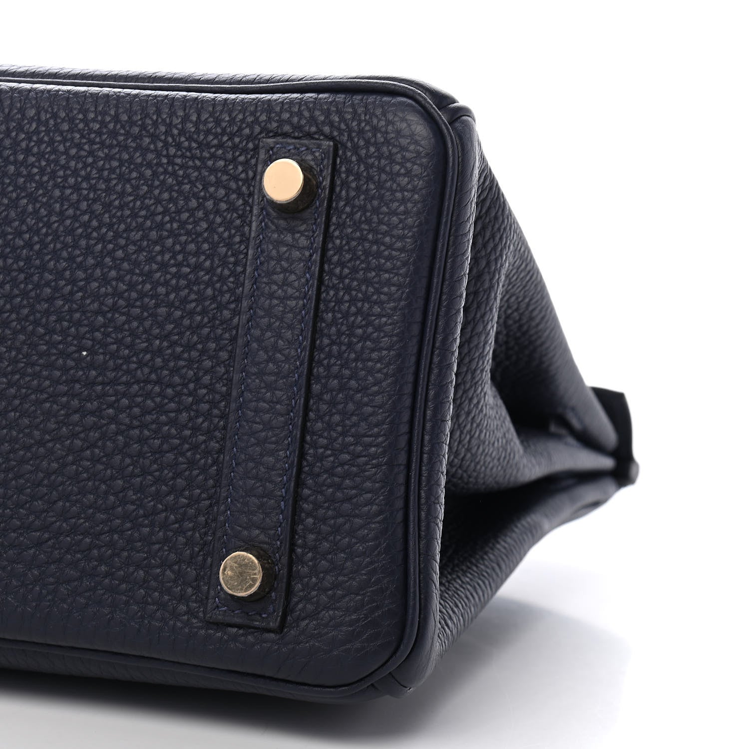Hermes Togo Birkin 25 Bleu Nuit 8 of 9