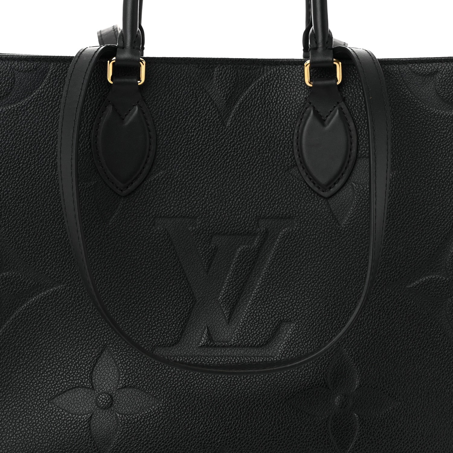 Louis Vuitton Empreinte Monogram Giant Onthego MM Black 7 of 9