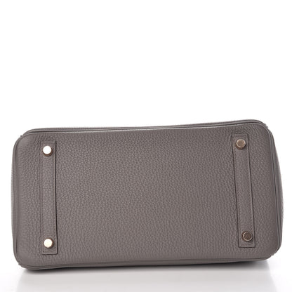 Hermes Togo Birkin 30 Etain 6 of 35