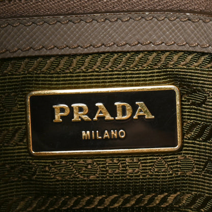 Prada Saffiano Lux Small Tote Argilla 5 of 9
