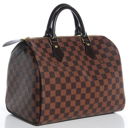 Louis Vuitton Damier Ebene Speedy 30 3 of 8