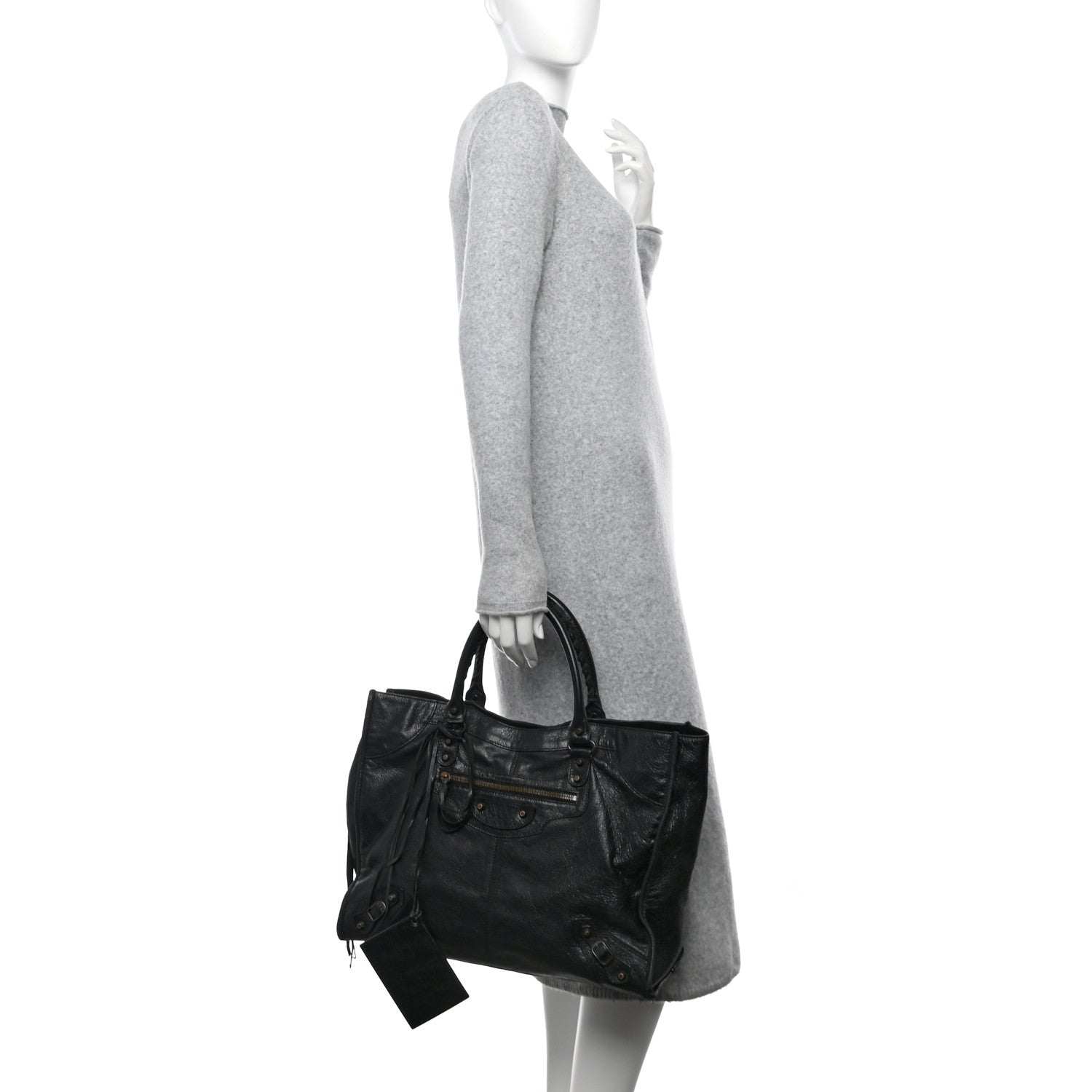Balenciaga Agneau Classic Hardware Monday Black 2 of 14