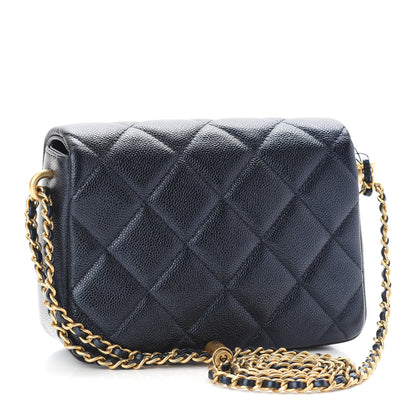 Chanel Iridescent Caviar Quilted Mini My Perfect Flap Black 3 of 9