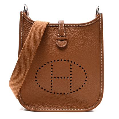 Hermes Taurillon Clemence Evelyne TPM Gold 1 of 10