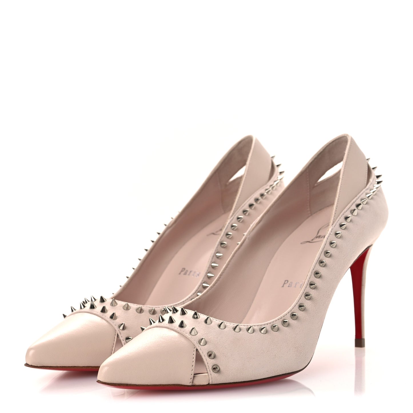 Veau Velours Duvette 100 Pumps 36.5 Leche