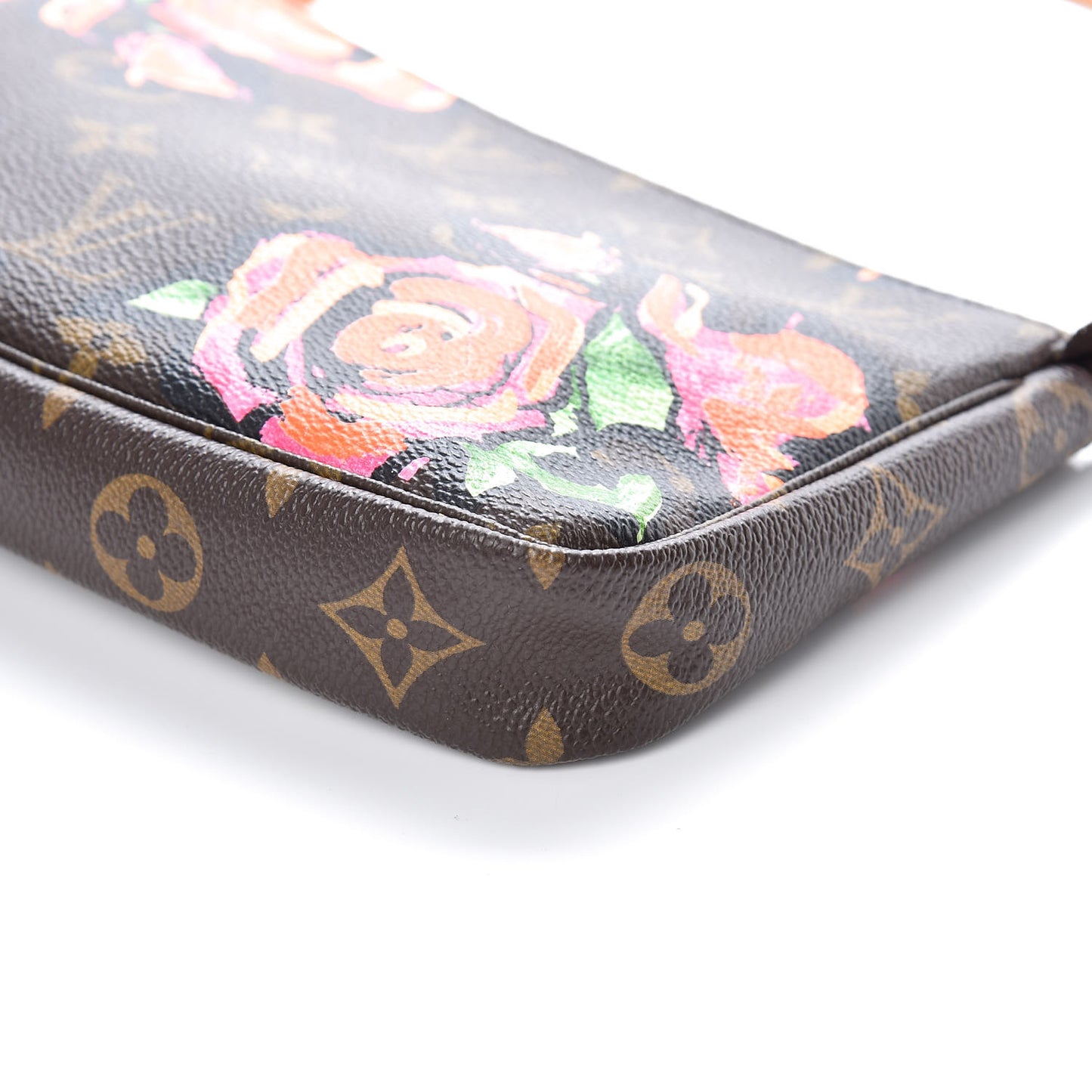 Monogram Roses Pochette Accessories