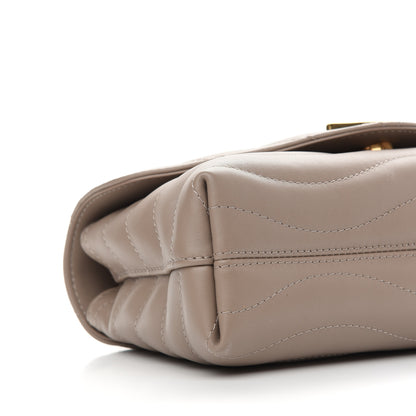 Louis Vuitton Calfskin LV New Wave Chain Bag Taupe 5 of 8