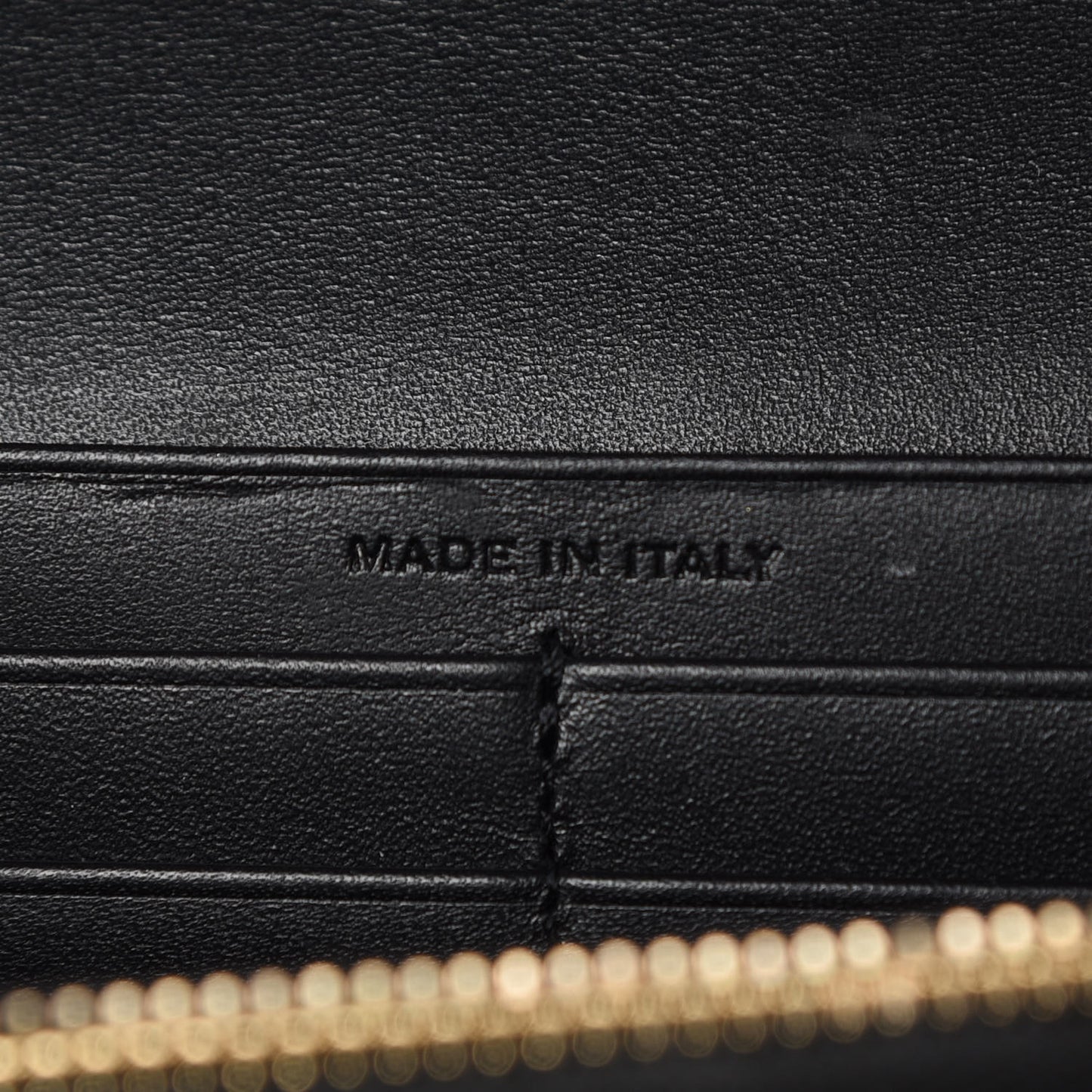 Smooth Calfskin Classic Large Flap Wallet Black