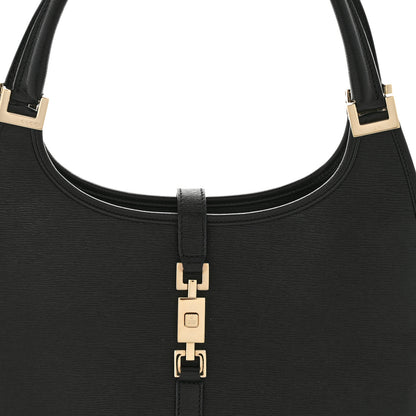 Gucci Calfskin Bardot Hobo Black 8 of 14