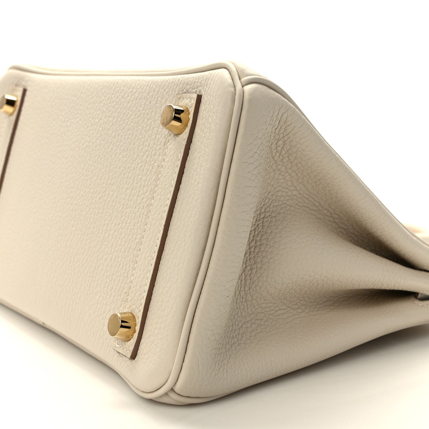 Togo Horseshoe Birkin 25 Craie Lime