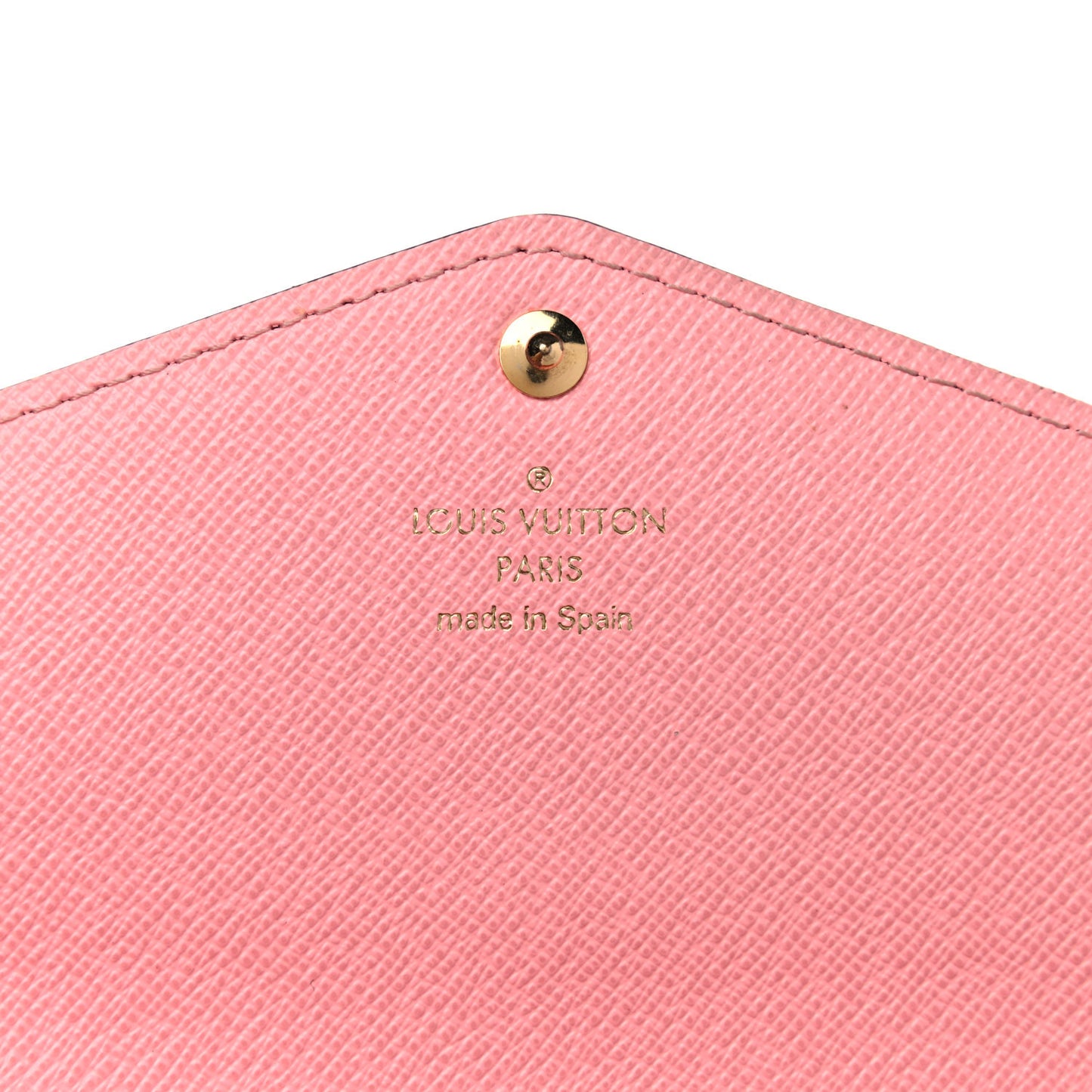 Monogram Jungle Dots Sarah Wallet Sugar Pink Poppy
