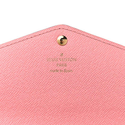 Louis Vuitton Monogram Jungle Dots Sarah Wallet Sugar Pink Poppy 8 of 10