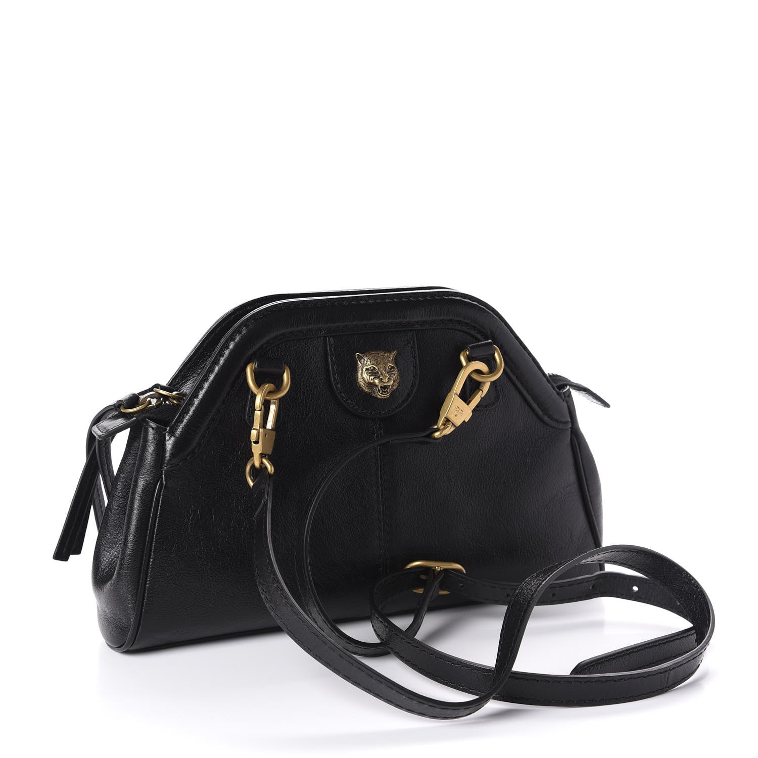 Gucci Calfskin Small Re(Belle) Crossbody Bag Black 3 of 10