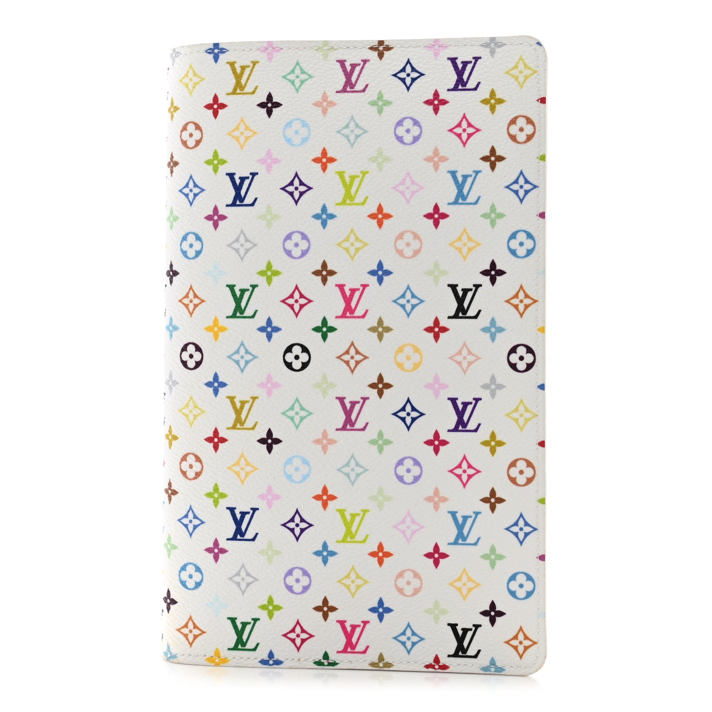 LV X TM Monogram Multicolor Emily Notebook Cover MM White