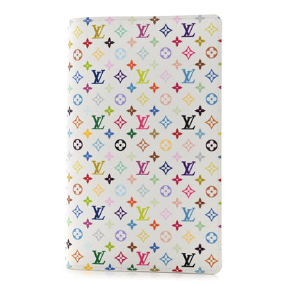 Louis Vuitton LV X TM Monogram Multicolor Emily Notebook Cover MM White 1 of 7