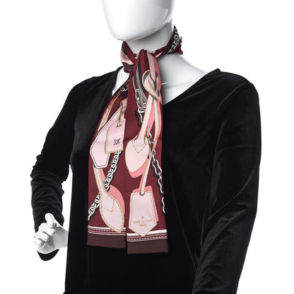Louis Vuitton Silk Handle Me Bandeau Bordeaux 2 of 4