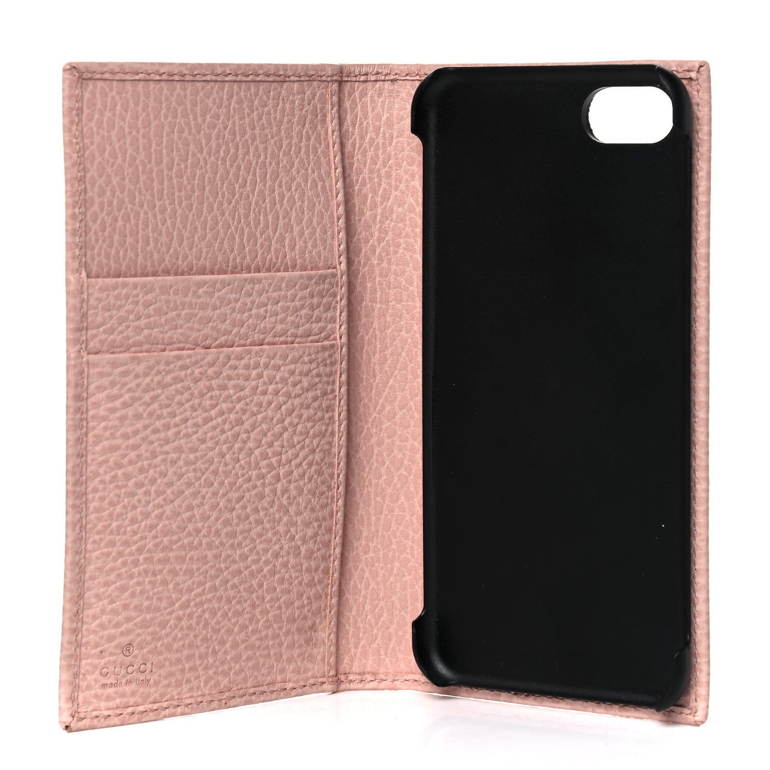Gucci Pebbled Calfskin GG Marmont iPhone 7/8 Case Pink 5 of 8