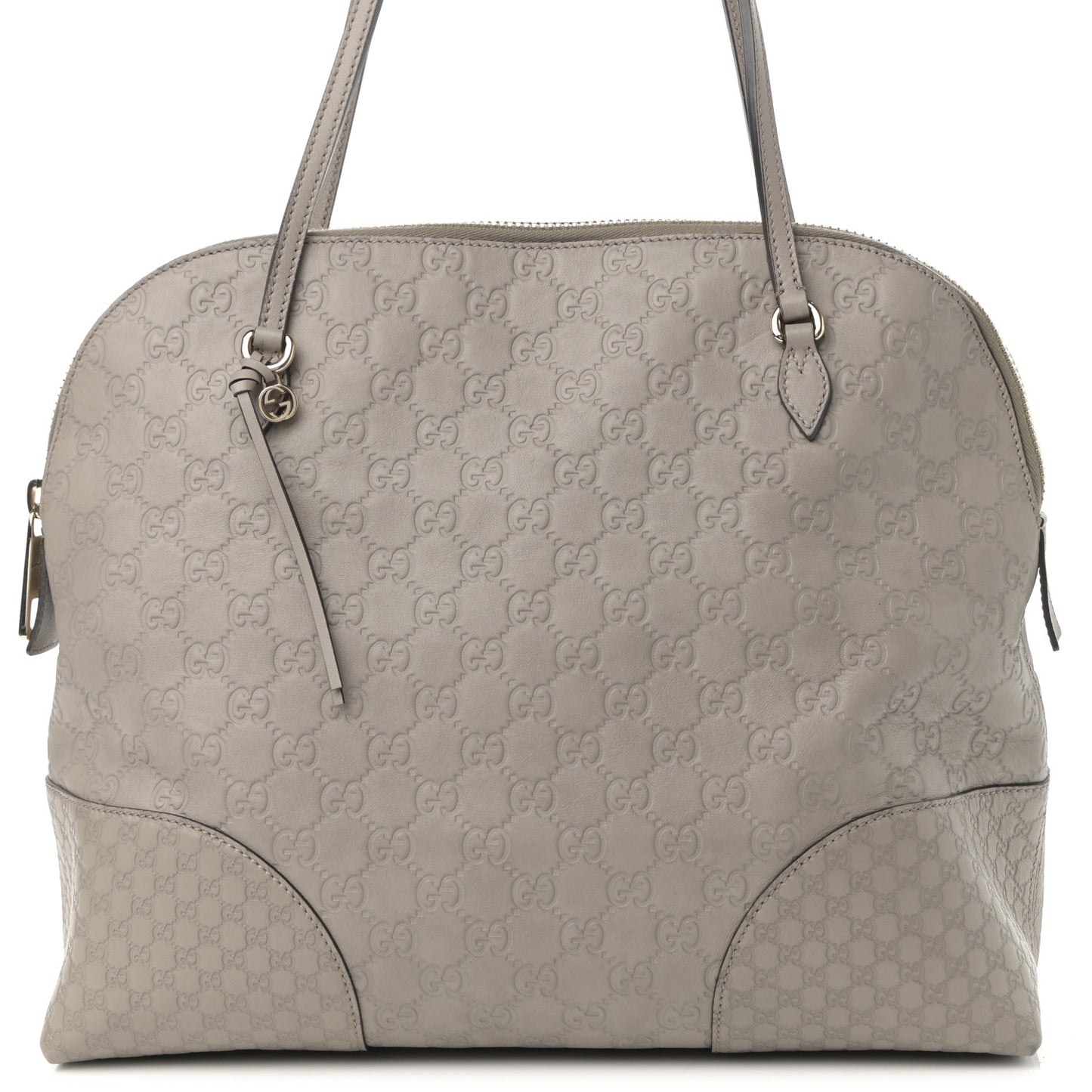 Guccissima Medium Bree Shoulder Bag Storm Grey