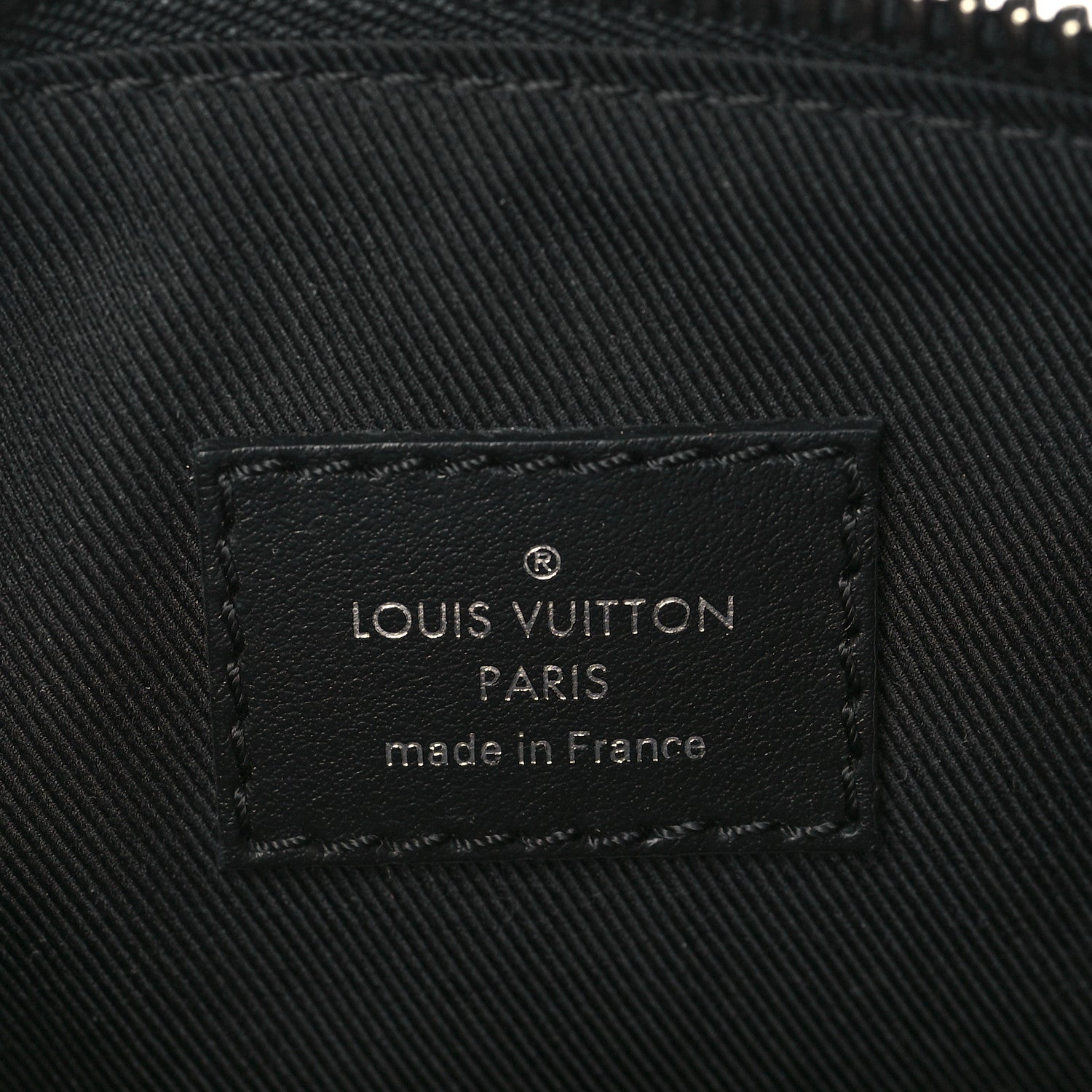 Louis Vuitton Reverse Monogram Eclipse Keepall XS Black 6 of 6