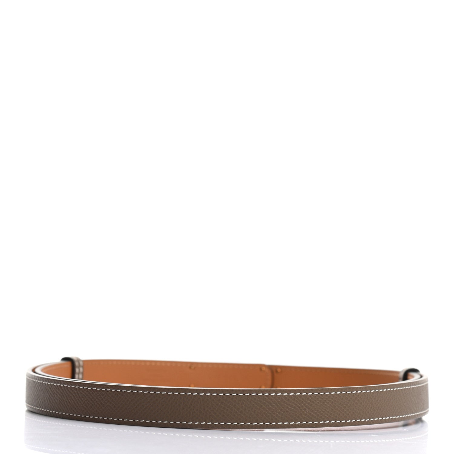 Hermes Epsom Kelly Belt Etoupe 2 of 3
