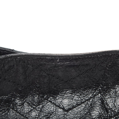 Saint Laurent Crinkled Calfskin Matelasse Monogram Niki Shoulder Bag Black 14 of 18