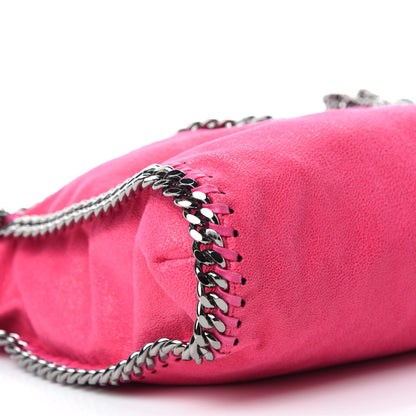 Stella McCartney Shaggy Deer Falabella Fold Over Tote Hot Pink 7 of 12