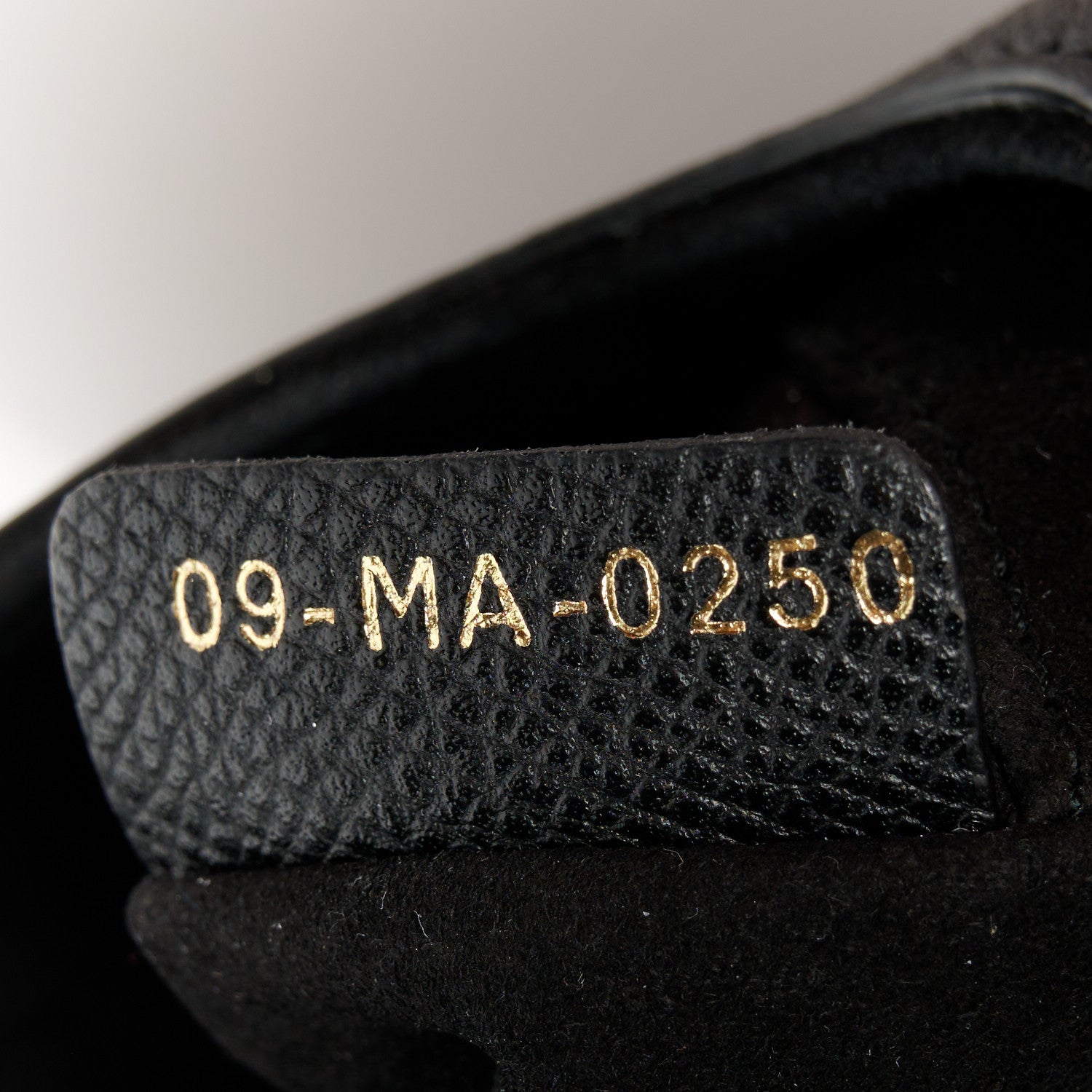 Christian Dior Grained Calfskin Mini Saddle Bag Black 7 of 10
