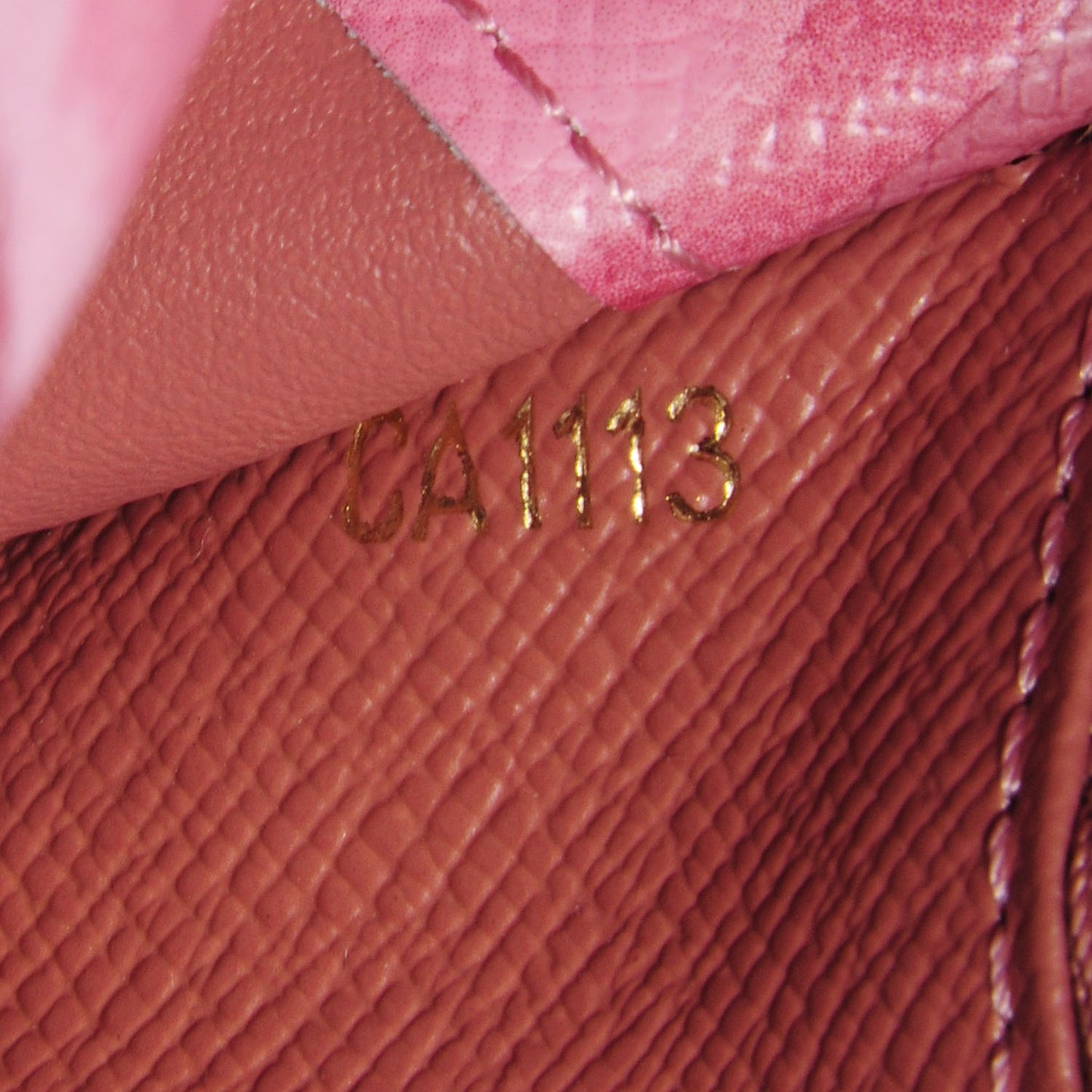 Monogram Articles de Voyage Ikat Insolite Wallet Rose Velours
