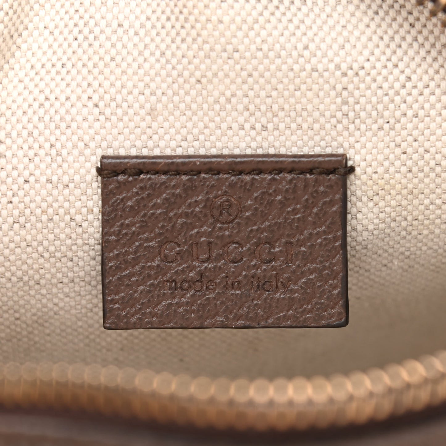 GG Supreme Monogram Web Mini Ophidia Messenger Brown