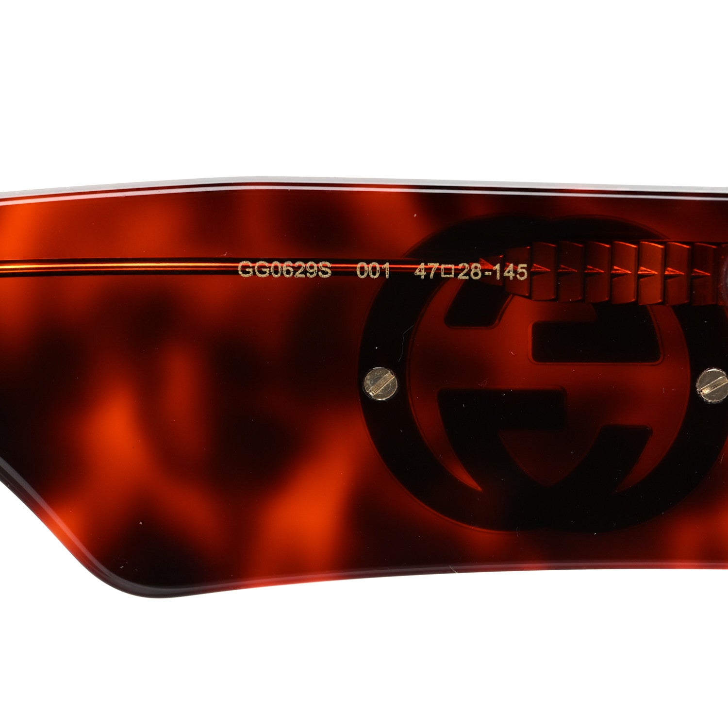 Gucci Acetate Round Sunglasses GG0629S Havana 5 of 8