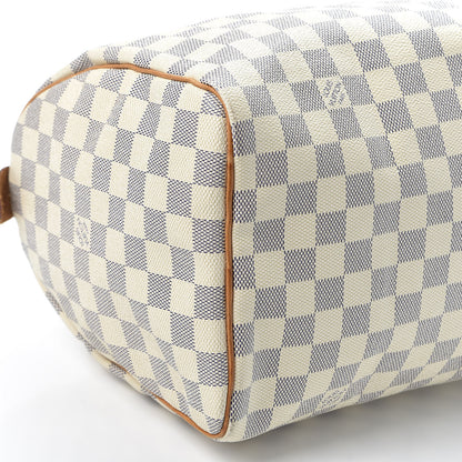 Louis Vuitton Damier Azur Speedy 30 5 of 9