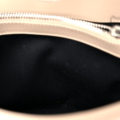 Saint Laurent Calfskin Y Quilted Monogram Small Loulou Chain Satchel Light Natural 13 of 16